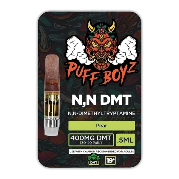 Puff Boyz -NN DMT .5ML(400MG) Cart – Pear