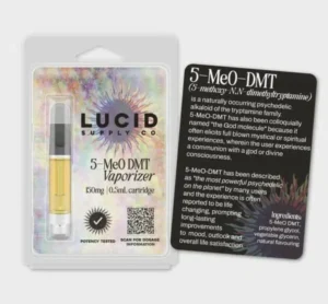 Vaporisateur Lucid Supply Co 5-MeO DMT Cart – 150mg/0.5mL